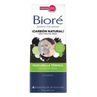 MASCARILLA TERMICA BIORE CARBON 4 UNDS
