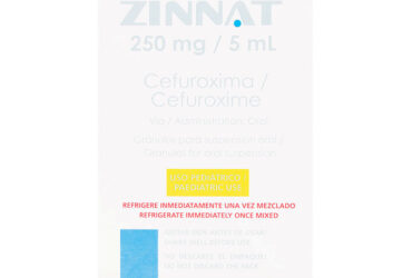 ZINNAT 250 MG SUSP.70 ML (3%+)(A)(PAE)
