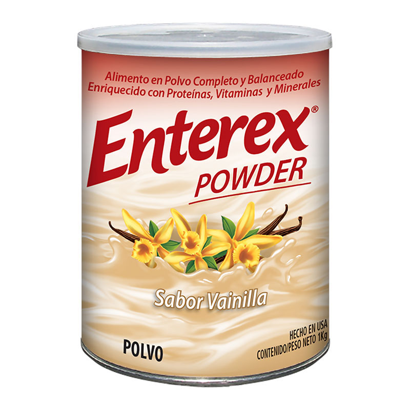 ENTEREX POWDER POLVO VAINILLA 1000 GR