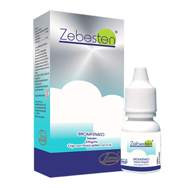 ZEBESTEN SOLUCION OFT. 5ML(3%+)(PAE)