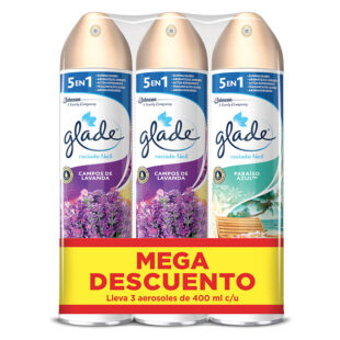 AMBIENTADOR GLADE 3 REP.ACEITE P.E