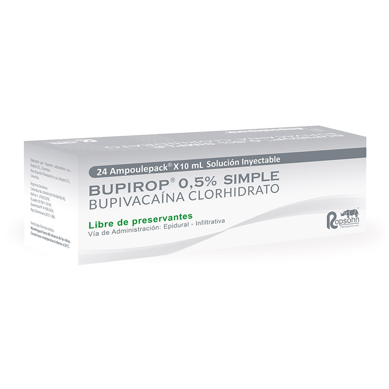BUPIROP 0.5% SIMPLE 20 ML