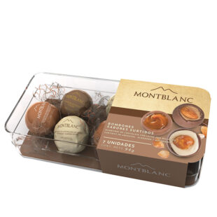 ESTUCHE BOMBONES MONTBLANC SURTIDO 7 UDS