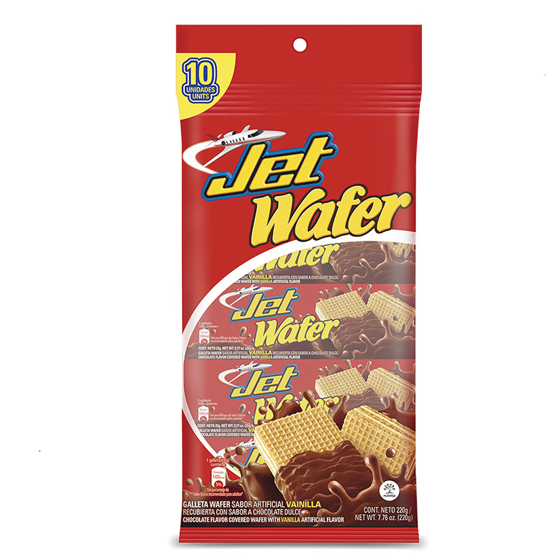 GALLETAS WAFER JET 10 UND