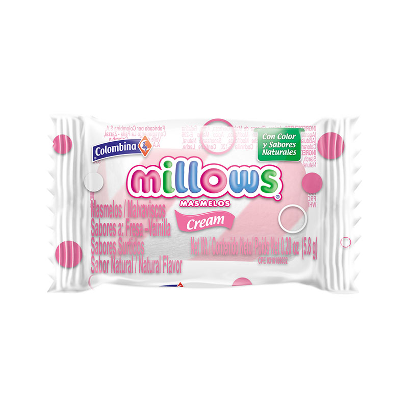 MASMELO MILLOWS CREAM E.I.50 UNIDADES