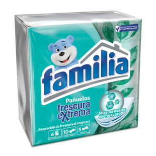 PANUELOS FAMILIA MENTOL X4          3271