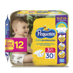 PAN.PEQ.EXTRAP.ET3G 30UDS LLE 12 TOA PEQ