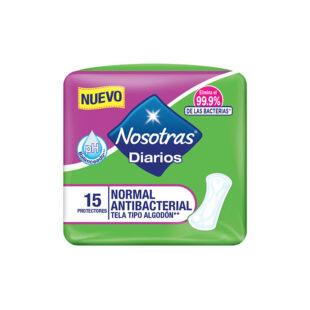 PROT.NOSOTRAS DIARIOS N.ANTIBAC.15 UND
