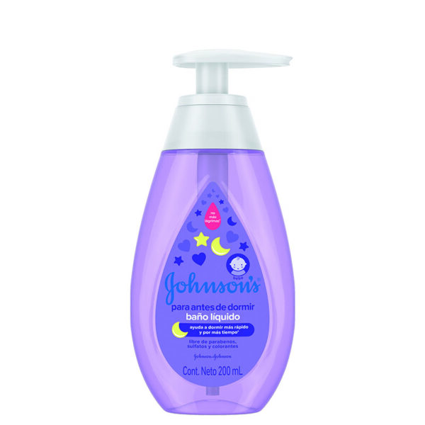 BANO JJ BABY PARA ANTES DE DORMIR 200 ML