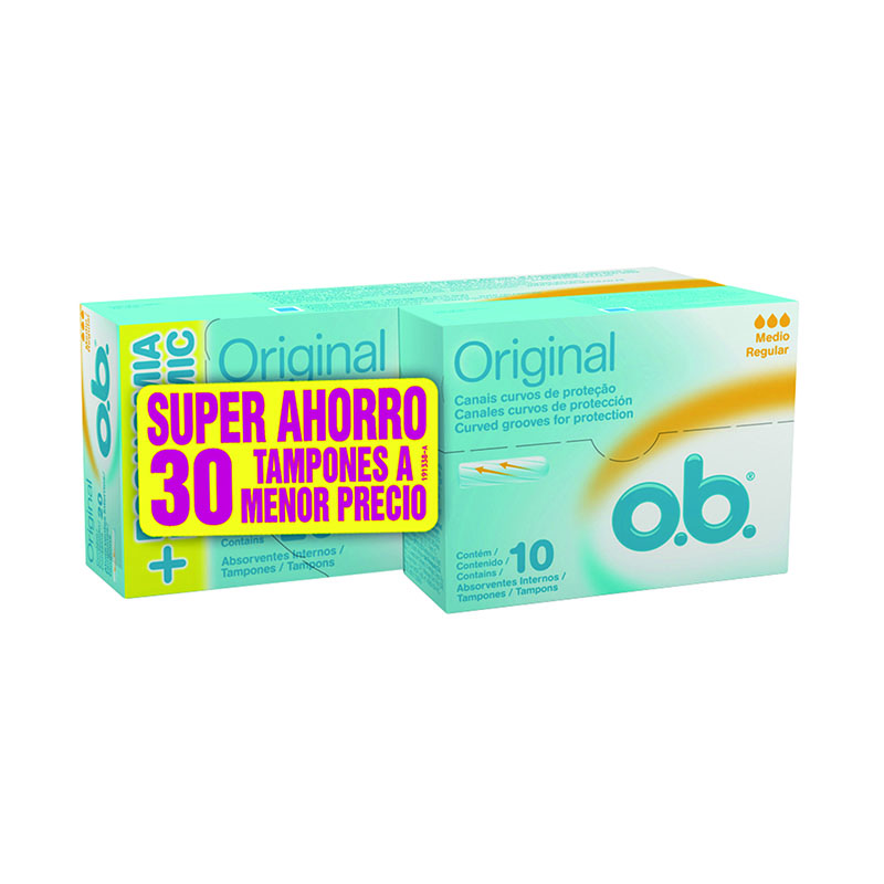 TAMPON OB DIGITAL MEDIO 20+10 UDS S.AHOR
