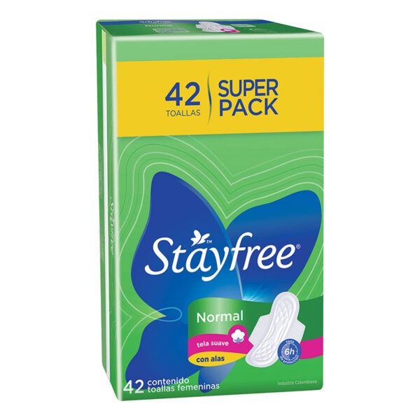 TOA.STAYFREE ESP.ALAS DISP.42 UND