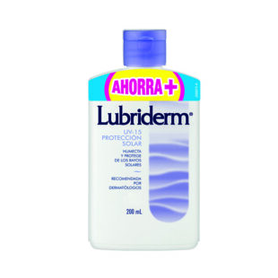 LUBRIDERM LOCION U.V.15 200 ML PRE.ESP