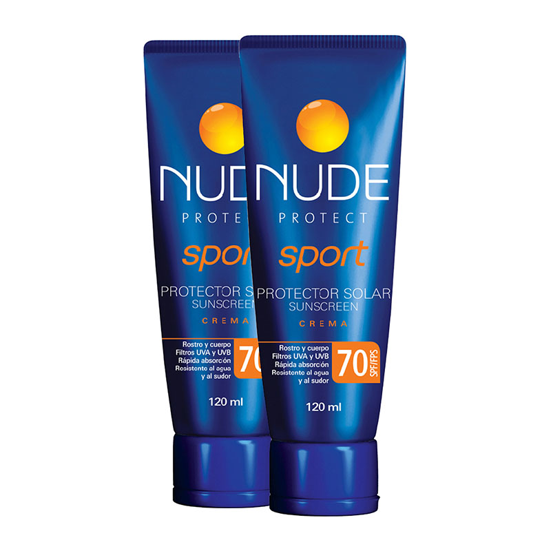 2 BLOQ.NUDE PROTECT SPF 70 SPORT 120 ML