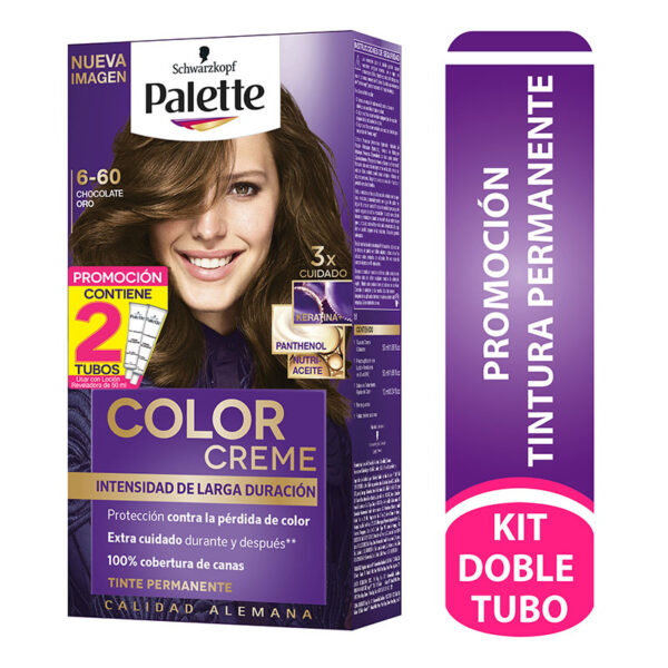 PALETTE CREM D.TUBO 6-60 CHOCOLATE ORO