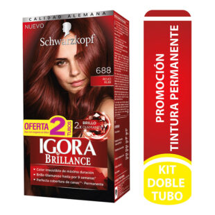 IGORA BRILLANCE D.T 688 ROJO RUBI