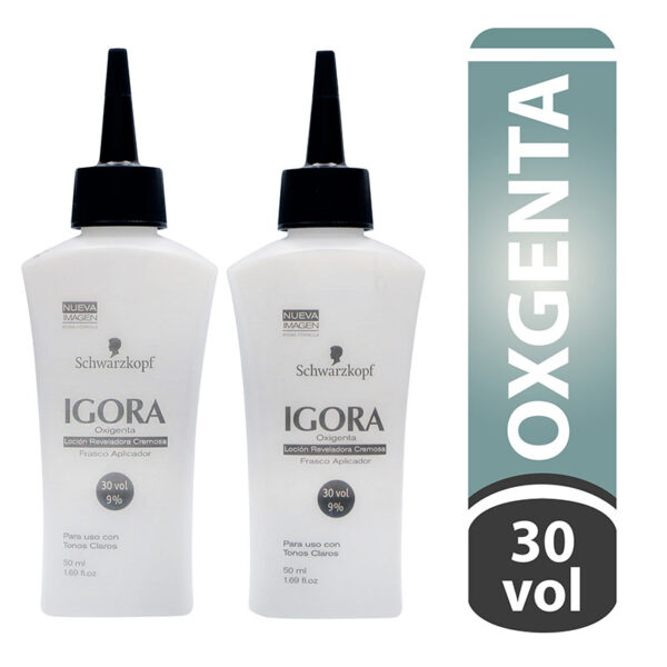 2 OXIGENTA IGORA 30 VOL X 50 ML