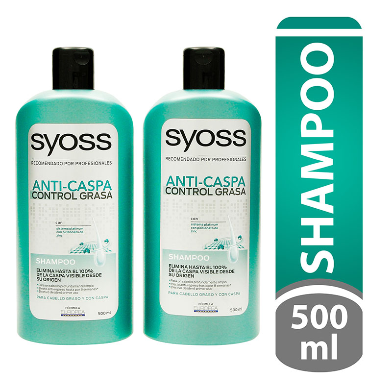 2 CHA.SYOSS ANTI CASPA 500 ML P.ESP.