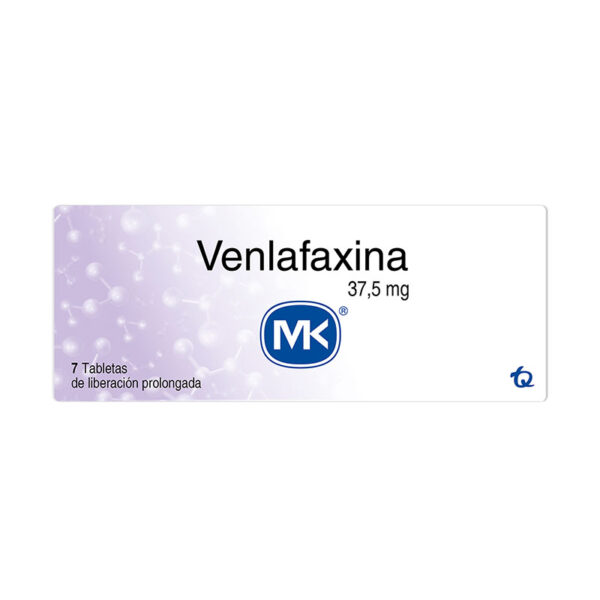 VENLAFAXINA 37.5 MG 7 TBS MK
