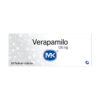 VERAPAMILO 120 MG 30 TABLETAS MK(P)9252
