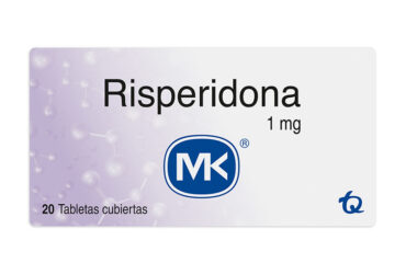 RISPERIDONA 1 MG 20 TABLETAS MK (P)9045