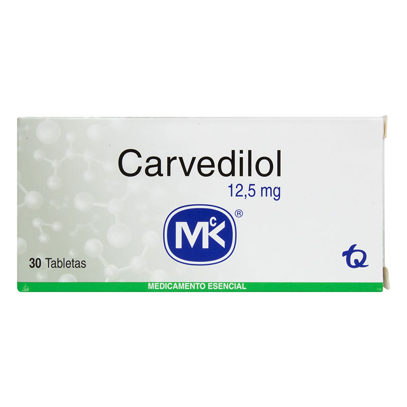 CARVEDILOL 12.5 MG 30 TBS MK(P)17835