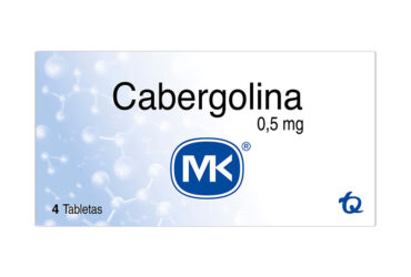 CABERGOLINA 0.5 MG 4 TABLETAS MK(P)37933