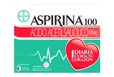 ASPIRINA 100 MG 140 TBS