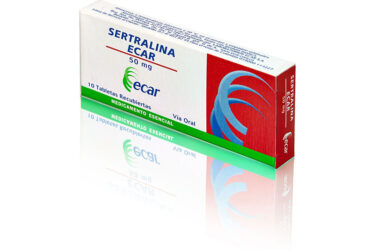SERTRALINA 50 MG 10 TABLETAS EC