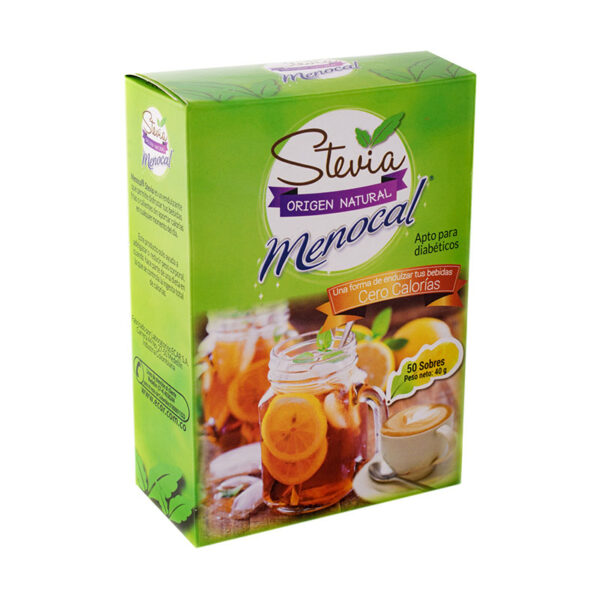 MENOCAL STEVIA 50 SOBRES