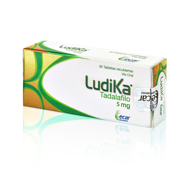 LUDIKA TADALAFILO 5 MG 30 TBS ECAR(PAE)