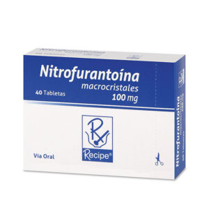 NITROFURANTOINA 100 MG 40 TABLETAS RC