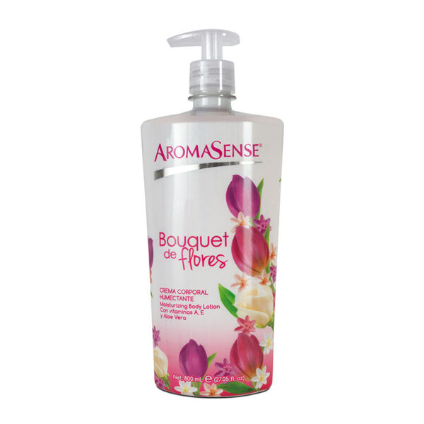 CREMA AROMASENSE BOUQUET DE FLORES 800ML
