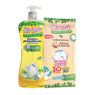 CHA.ARRURRU PH EQUI.800ML+TOA.10 UND S.O
