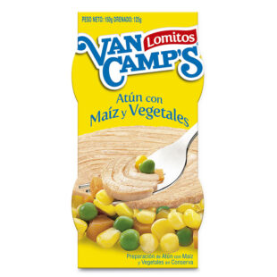 ATUN LOMITOS MAIZ VEGETALES 150 GR 2 UND