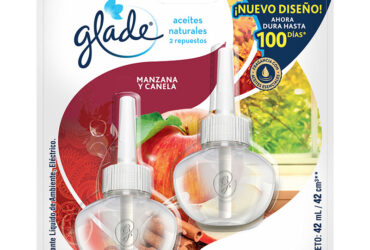 AMBIENT.GLADE 2 REP.ACEITE MANZANA