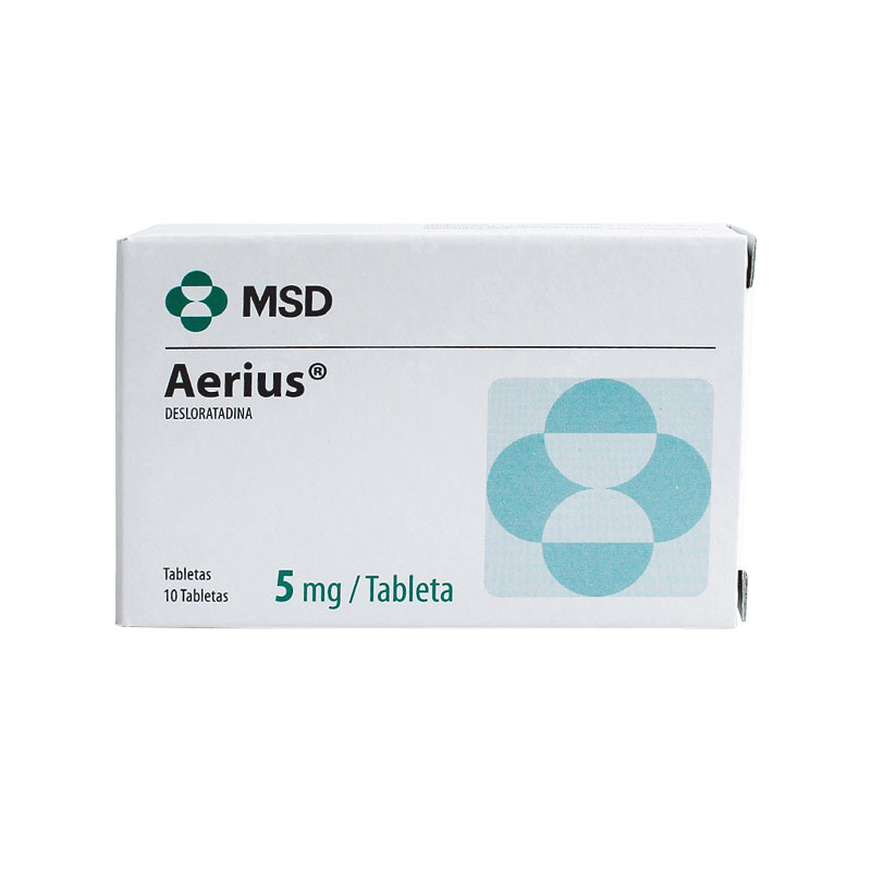 AERIUS 5 MGS 10 TABLETAS