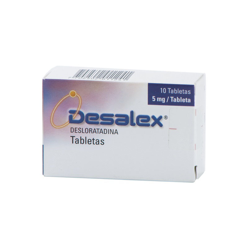 DESALEX 5 MG 10 TABLETAS (DA)