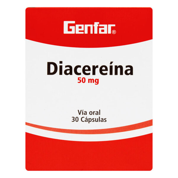 DIACEREINA 50 MG 30 CAPSULAS GF