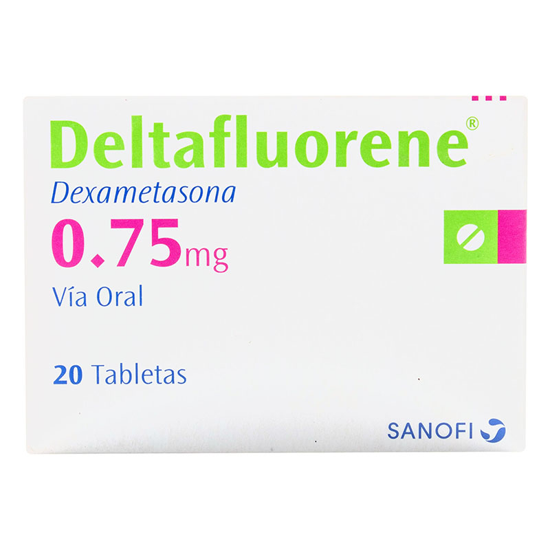 DELTAFLUORENE 20 TABLETAS