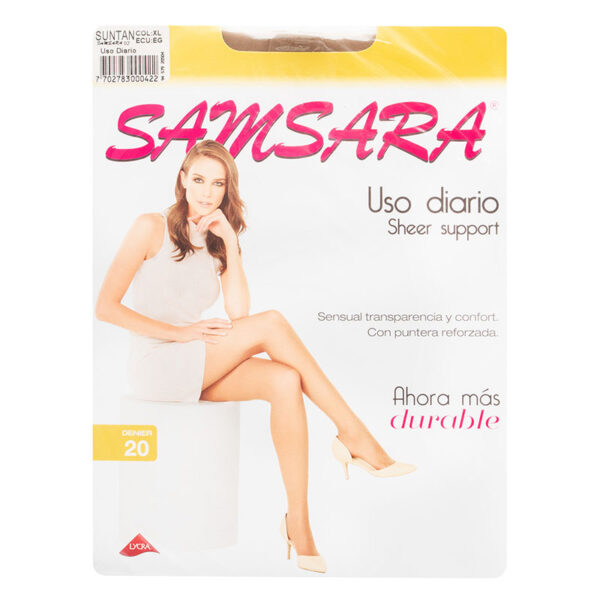 MEDIAS SAMSARA SHEER SUPPOR XL SUNTAN