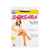 MEDIA SAMSARA SHEER SUPP/XL NEGRO CAFE