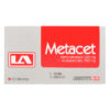 METACET 500 MG/350 MG 30 TBS LA