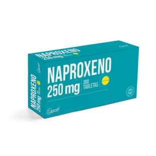 NAPROXENO 250 MG 300 TABLETAS LP