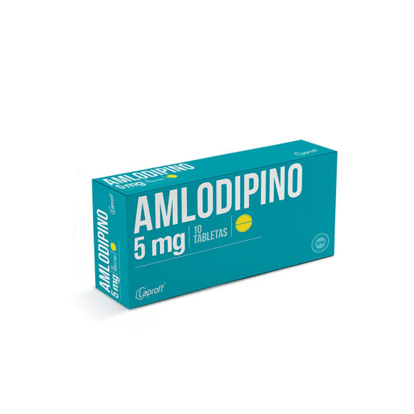 AMLODIPINO 5 MG 10 TABLETAS LP