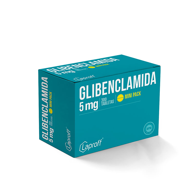 GLIBENCLAMIDA 5 MG 300 TBS LP