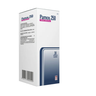 PAMOX 250 MG 30 CAPSULAS(3%+)