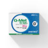 G MET TABS 1000 MG 40 TABLETAS