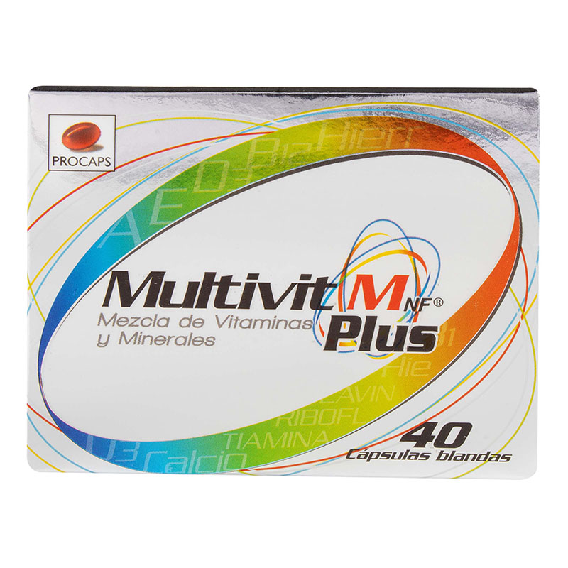 MULTIVIT M NF PLUS 40 CAP