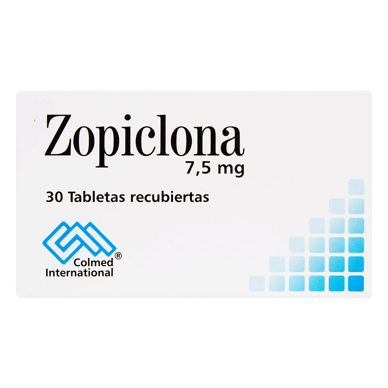 ZOPICLONA 7.5 MG 30 TABLETAS PC