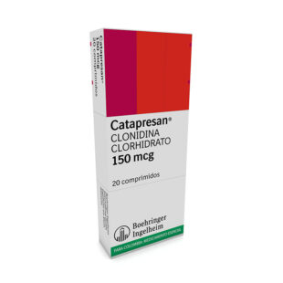 CATAPRESAN 150 MG 20 TABLETAS